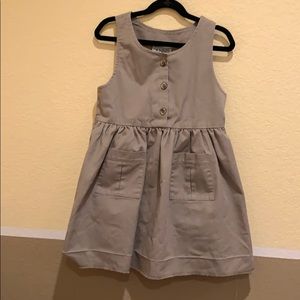 Girl’s Dennis Uniform Khaki Jumper